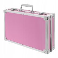 Výtvarný set v růžovém kufru