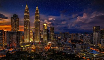 Kuala Lumpur - fotografie na stěnu
